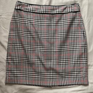 Banana Republic houndstooth Red/black/white